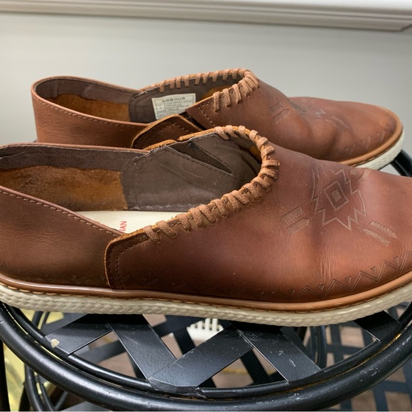 leather slip ons - Picture 3 of 5